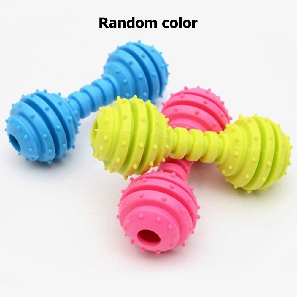 Furry Finds Bell Pet Dumbbell – Chew, Shake & Play Toy