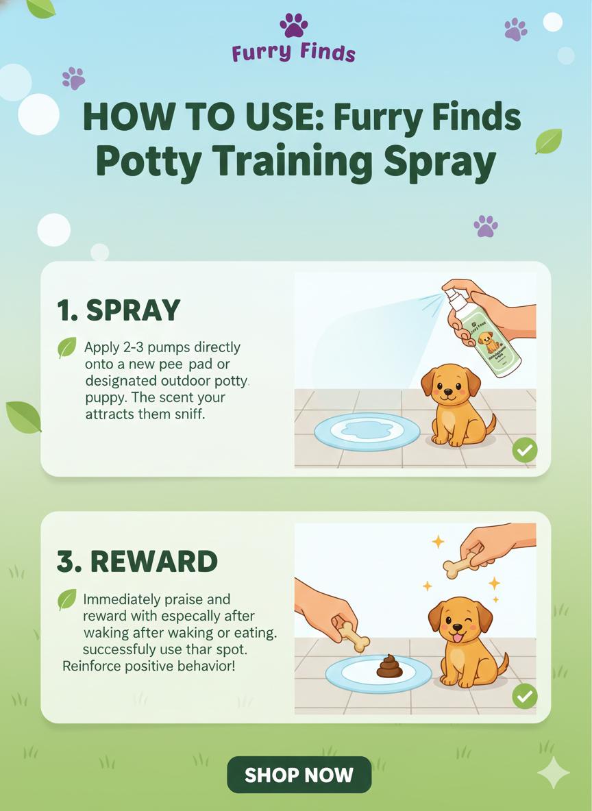 Potty Training Spray for Dogs & Cats 200ml