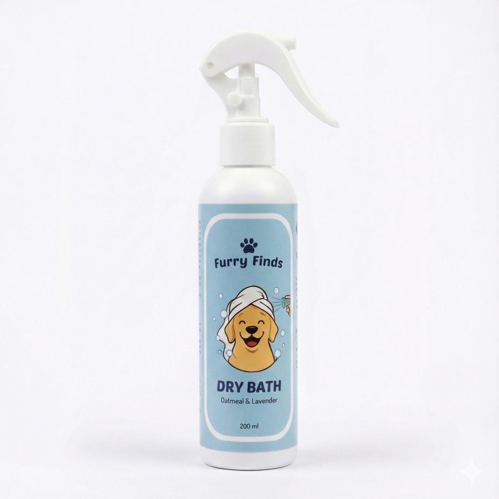 Dry Bath for Dogs | Waterless, Fast & Gentle Cleaning (200 ml)