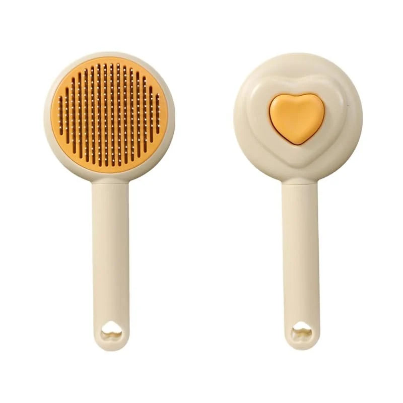 Fancy Auto Slicker Comb – Grooming Brush for Dogs & Cats