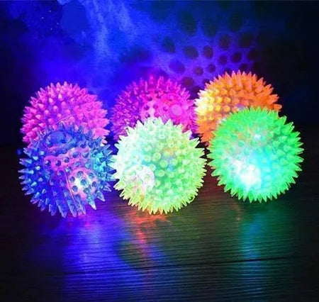 Furry Finds LED Pet Ball – Flashing, Bouncing, Interactive Toy